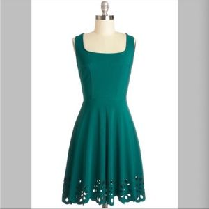 ModCloth A-line Eyelet Dress